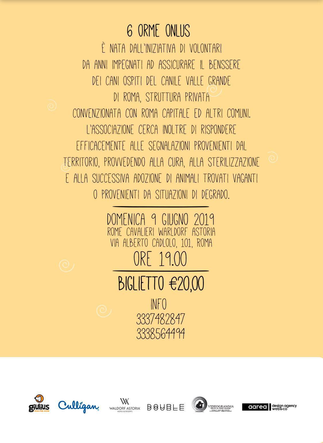 Serata di beneficienza